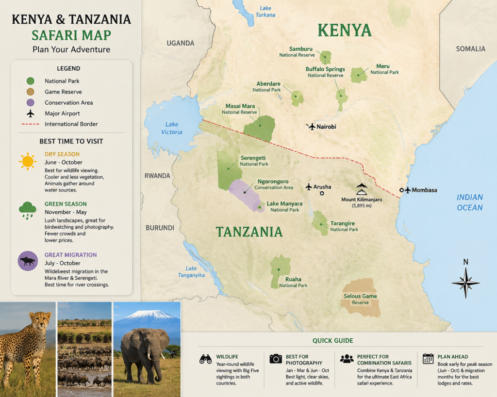 Best Time to Visit Kenya & Tanzania for Safari: Month-by-Month Guide (2026)-Probe Africa Safaris